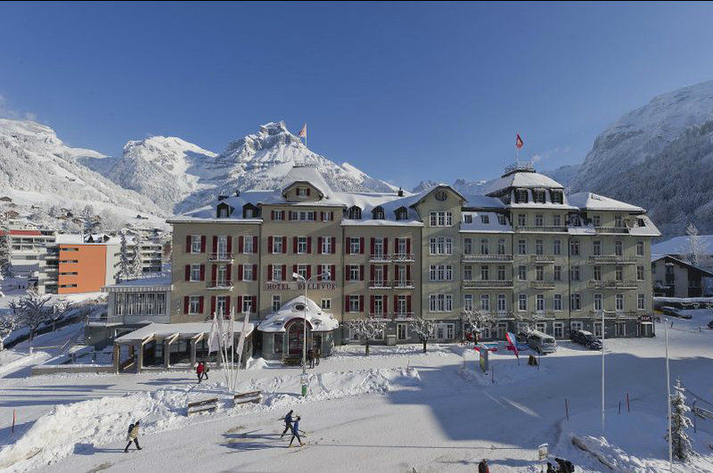 Bellevue-Terminus - Urban Lifestyle Hotel Engelberg Bagian luar foto