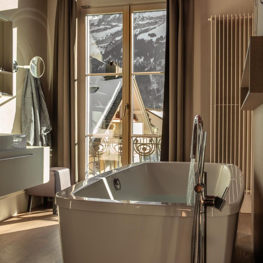 Bellevue-Terminus - Urban Lifestyle Hotel Engelberg Bagian luar foto